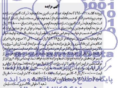 مزایده , مزایده مخزن آب 2000 لیتری گالوانیزه کارکرده
