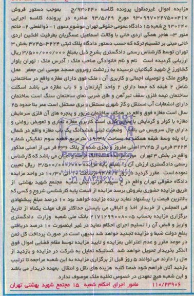 مزایده,مغازه