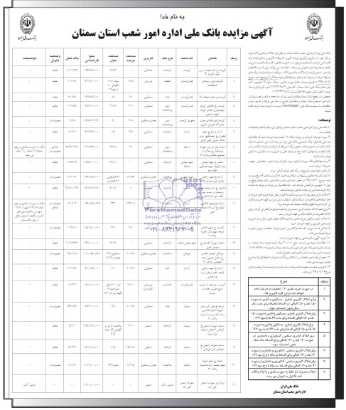 مزایده,املاک مازاد برنیاز