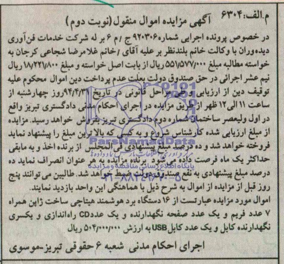 مزایده, مزایده دستگاه برد هوشمند