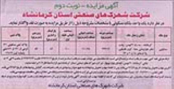 مزایده,یک واحد ملک مسکونی
