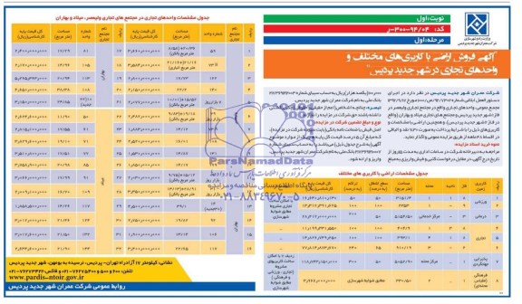 مزایده,فروش اراضی