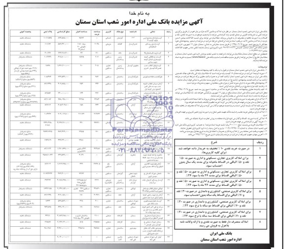 مزایده,املاک