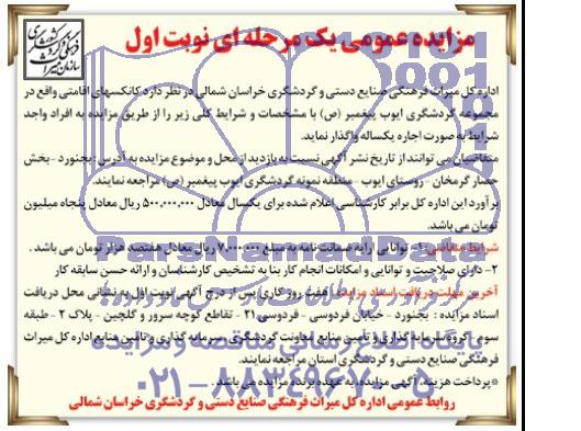 مزایده,مزایده کانکسهای اقامتی