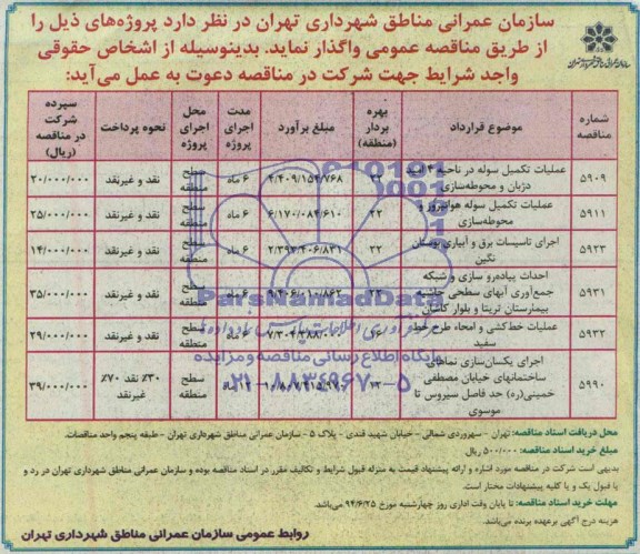 آگهی مناقصه عمومی,مناقصه عملیات تکمیل سوله