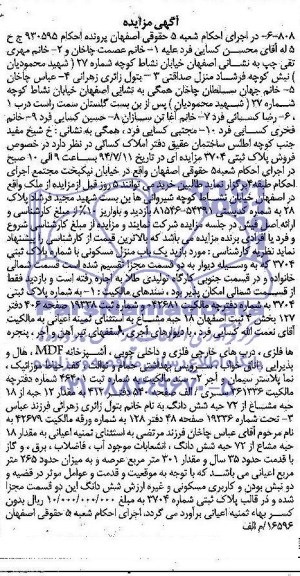 مزایده,پلاک ثبتی