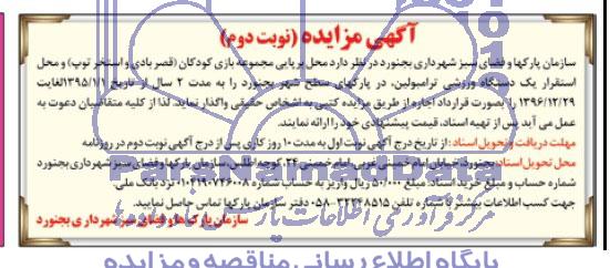 محل برپایی مجموعه بازی کودکان