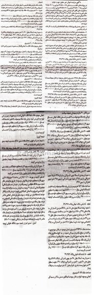 مزایده,مزایده کلاسه 3.890017 نوبت دوم سهم الارث نامبرده از پلاک های ثبتی