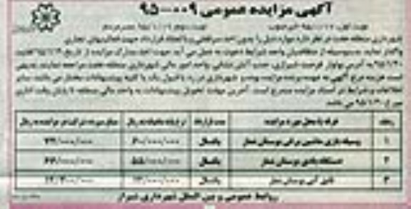 مزایده , مزایده وسیله بازی ماشین برقی ، دستگاه بادی و قایق آبی