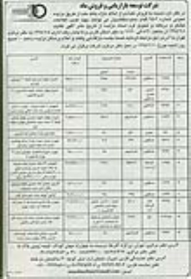 مزایده,مزایده فروش تعدادی از املاک بانک ملت شماره95/6