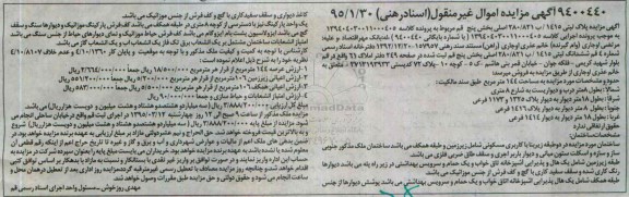 مزایده,مزایده ساختمان در دو طبقه زیربنا با کاربری مسکونی