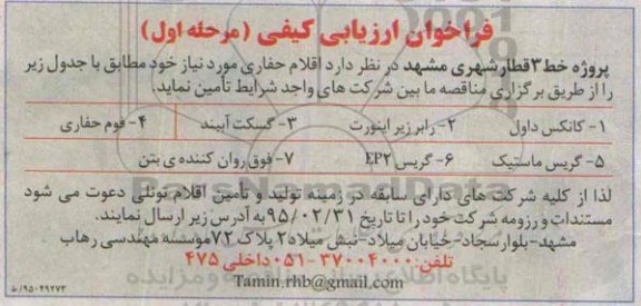 فراخوان کانکس داول  ...