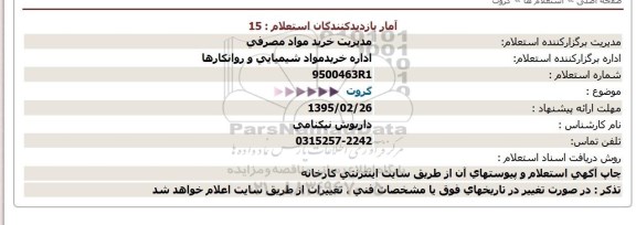 استعلام,  استعلام گروت