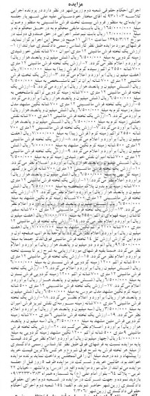 مزایده,مزایده 14 تخته فرش ماشینی 