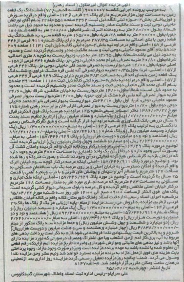 مزایده,مزایده ششدانگ زمین به مساحت 40 هزار مترمربع