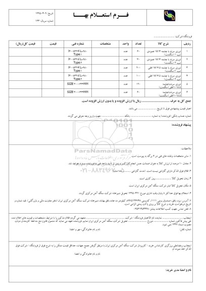 استعلام بهاء, استعلام توری سرند 