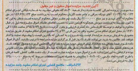 مزایده,مزایده یک دست قالب کشش کاسه فرغان 