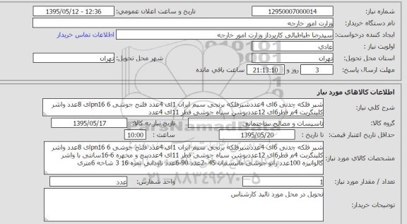 استعلام , استعلام شیر فلکه چدنی...