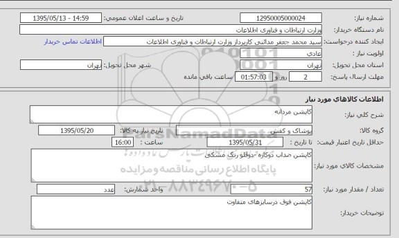 استعلام , استعلام  کاپشن ضد آب دو کاره - دو قلو رنگ مشکی