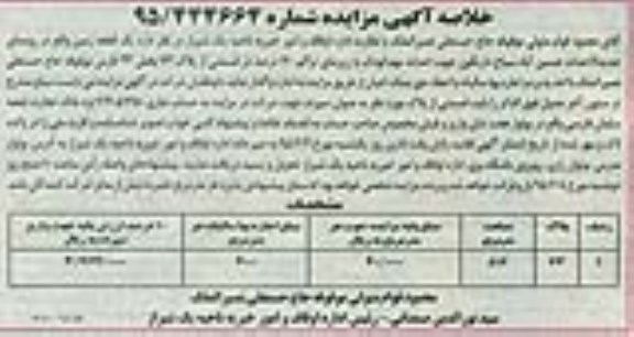 خلاصه آگهی مزایده,مزایده اجاره یک قطعه زمین جهت احداث مهدکودک