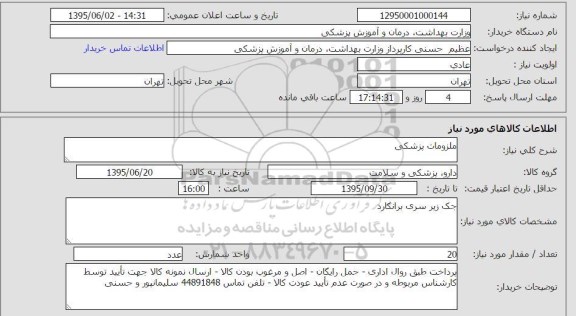 استعلام , استعلام جک زیر سری برانکارد