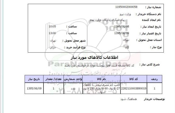 استعلام , استعلام  لامپ کم مصرف پیچی 
