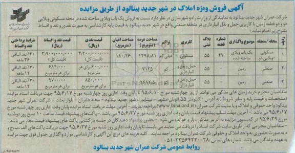 مزایده,مزایده فروش یکباب ویلای ساخته شده
