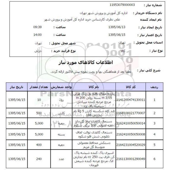 استعلام , استعلام پارچه متقال تافته بی رنگ .....