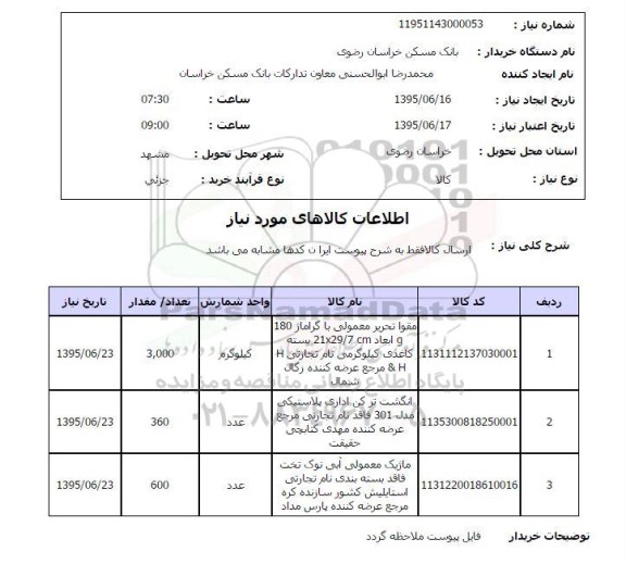 استعلام ,استعلام مقوا تحریر معمولی و.... 