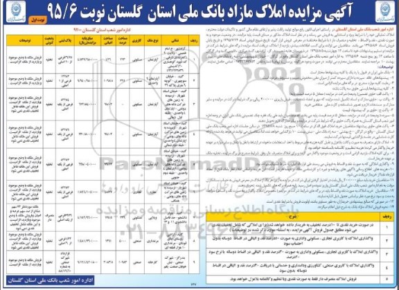 مزایده,مزایده املاک تملیکی با شرایط ویژه و استثنایی