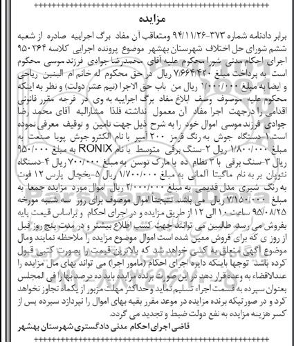مزایده , مزایده دستگاه جوش - سنگ برقی متوسط با نام RONIX ...
