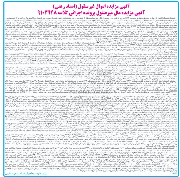 مزایده,مزایده ده دستگاه اپارتمان 