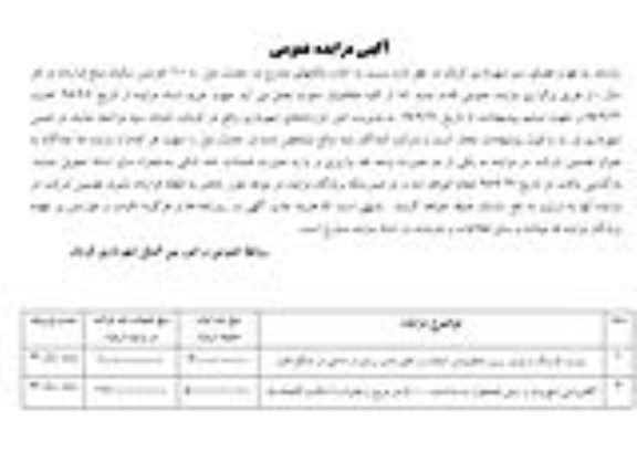 آگهی مزایده عمومی, مزایده پیست گارتینگ و موتور ریس مخصوص آسفالت ...