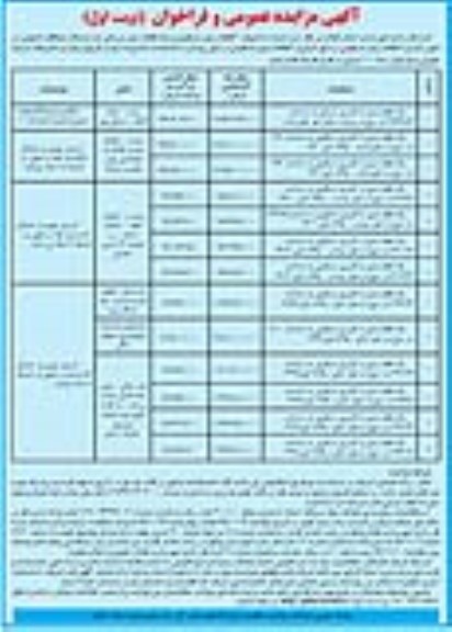 مزایده,مزایده 13 قطعه زمین مسکونی درمانی