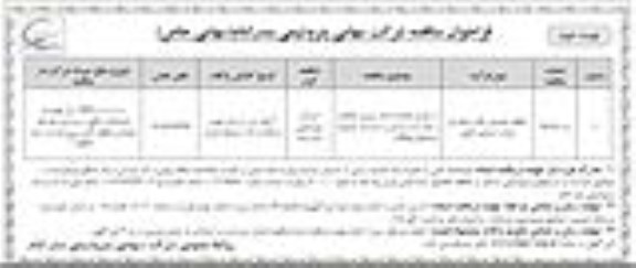 فراخوان مناقصه , مناقصه اجرای عملیات شبانه روزی حفاظت و حراست - نوبت دوم 