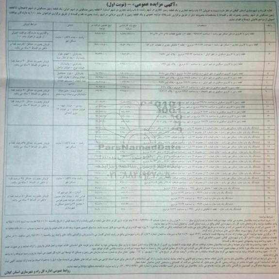 مزایده,مزایده فروش 12 باب واحد تجاری و ...