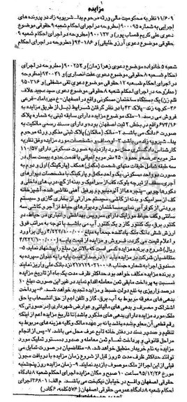 مزایده,مزایده ساختمان با عرصه 250مترمربع