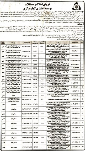 مزایده,مزایده املاک مازاد بر نیاز استان تهران 