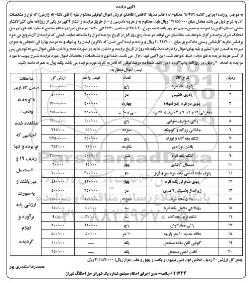 مزایده پتوی یک نفره ...