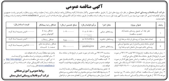 آگهی مناقصه عمومی , مناقصه حفر چاه آب عمیق روستای محمدآباد .. تجدید 
