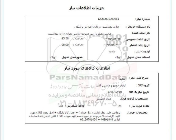 استعلام , استعلام دینام اسپرینتر 