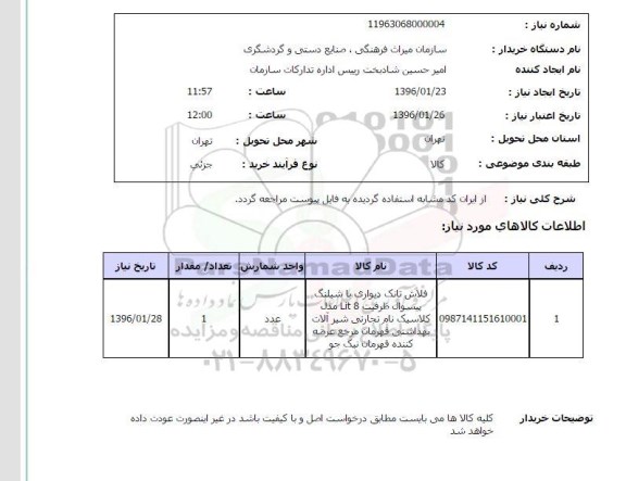 استعلام فلاش تانک دیواری با شیلنگ پیسوال