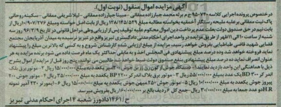 آگهی مزایده , مزایده دستگاه جوش آرگون زن....