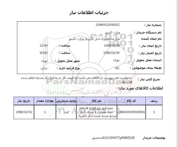 استعلام , استعلام  جعبه فیوز مینیاتوری 9 خانه جعبه مقوایی 