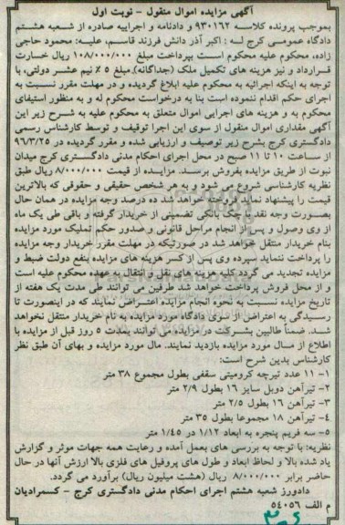 مزایده 11 عدد تیرچه کرومیتی سقفی ...