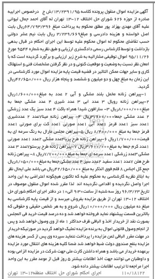 مزایده , مزایده  انواع پیراهن زنانه 