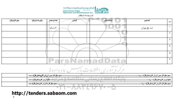 استعلام, استعلام ضد یخ بهران