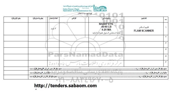 استعلام, استعلام فلیم اسکنر 