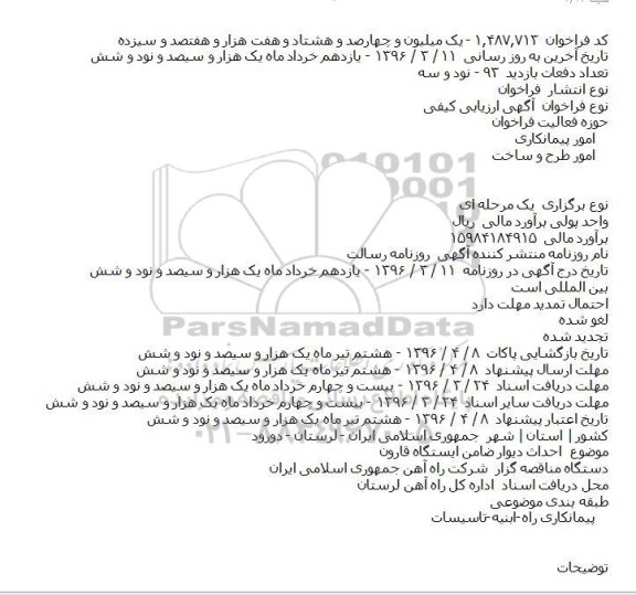ارزیابی کیفی احداث دیوار ضامن ایستگاه قارون 