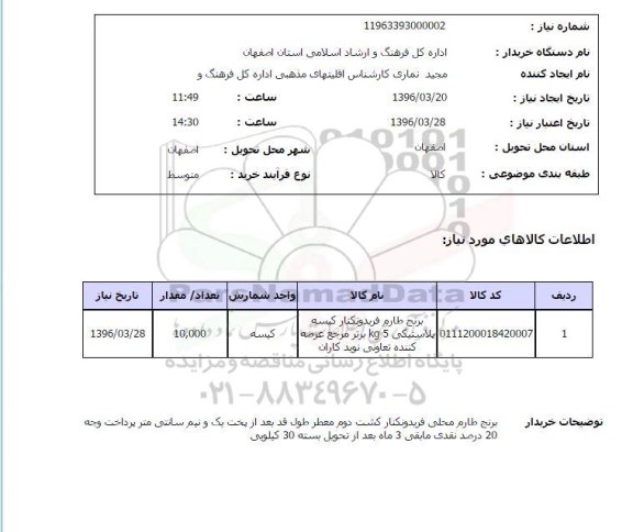استعلام برنج طارم